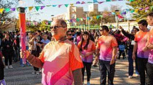 Juegos Suramericanos 2026: la Antorcha llegó a Villa Ocampo y continúa hacia Reconquista