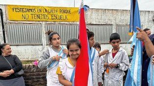 En al escuela deben trabajar con un sistema de burbujas porque no puede volver a su edificio