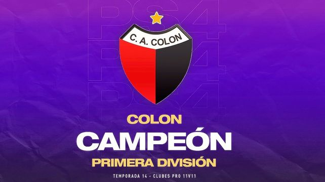 Colón fue campeón de la 14ª temporada en la liga de deportes electrónicos.&nbsp;