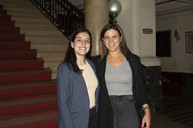 Lourdes Amelong y Marianella Novaira.