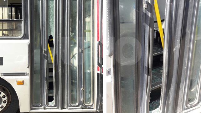 Un automovilista y un colectivero tuvieron una áspera discusión tras un accidente