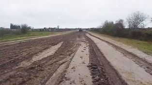 Cerrito Puerto Curtiembre: quejas por el estado del camino