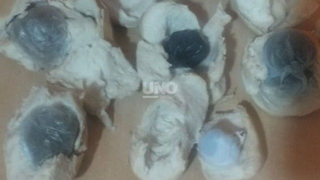 MArihuana dentro del pan francés&nbsp;