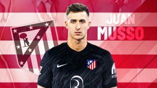 El Atlético de Madrid anunció la llegada de Juan Musso