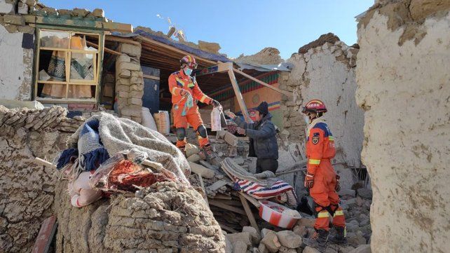 Un terremoto de magnitud 7 en la región del Tíbet