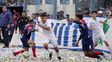 El clásico entre Argentino y Córdoba tuvo tensión, mucho color y terminó siendo una fiesta