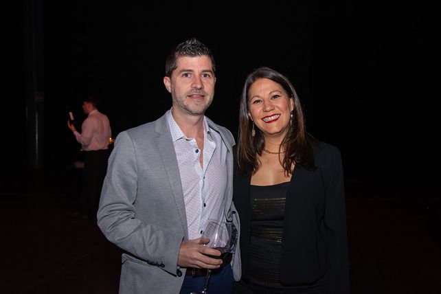 Jesús López y Luciana Ontanilla  