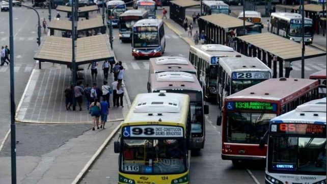 Transporte de personas: describen una situación terminal en el interior