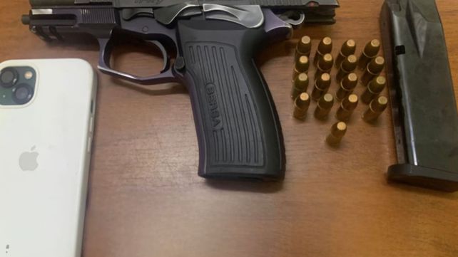 Detuvieron a un suboficial en actividad por realizar disparos al aire con el arma reglamentaria