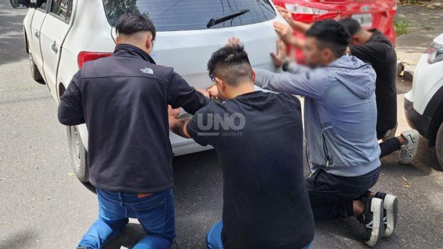 Los cuatro cordobeses detenidos en Rosario luego de una persecución