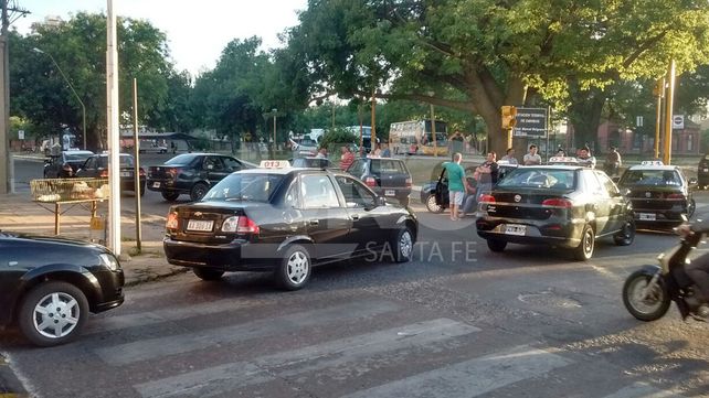 Hay cortes en distintos puntos de la ciudad