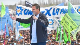 Sergio Massa, precandidato de un peronismo que apuesta a la militancia para recuperar votos de cara a las elecciones del 22 de octubre.&nbsp;