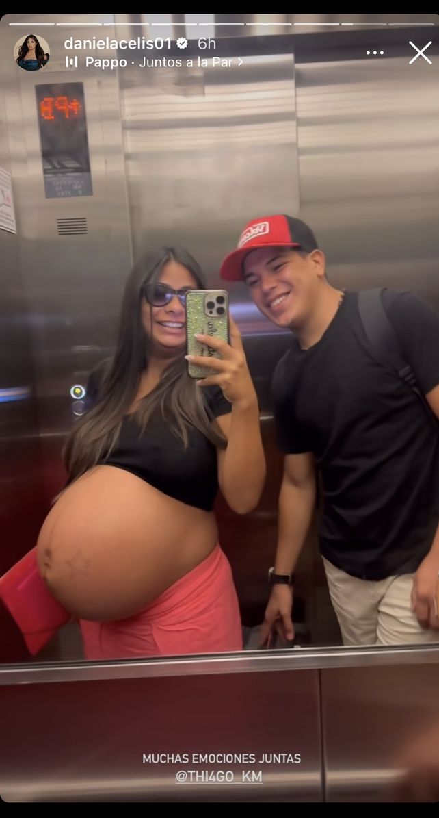 Daniela Celis y Thiago Medina, ex participantes de 