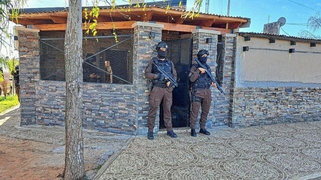La banda narco vendía drogas en el barrio Fátima de Concordia.