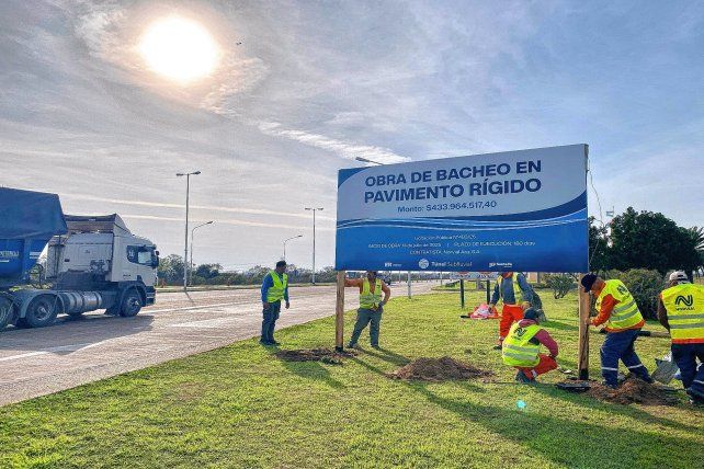 Reactivan la obra de la Ruta 12 y mejora el acceso al Parque Industrial
