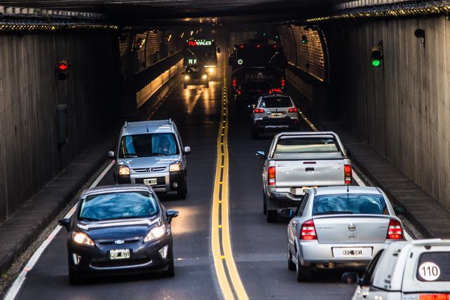 Tareas de limpieza en el interior del Túnel Subfluvial