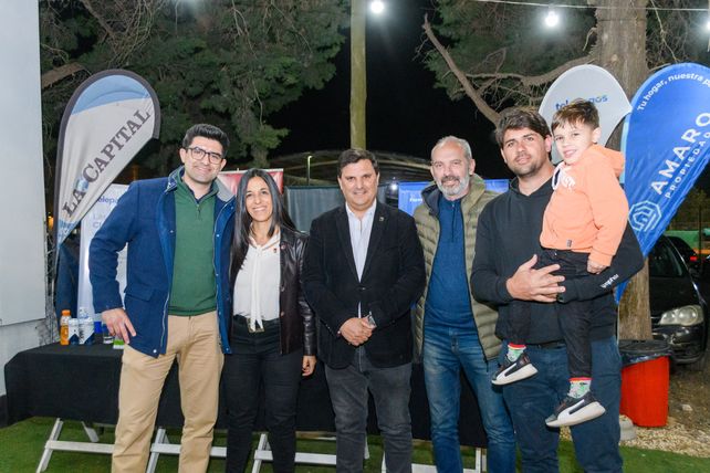 Edgardo Amaro, Natalia Calderón, Daniel Escalante, Jorge Capella y Eduardo Schwank