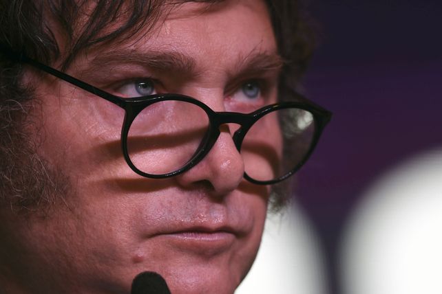 Milei afirmó que la Argentina vive un proceso de decadencia histórico.&nbsp;