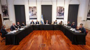 El presidente Alberto Fernández encabezó ayer el tercer encuentro del Consejo Federal de la Hidrovía (CFH), junto a funcionarios del Gobierno nacional, cuatro gobernadores y representantes de otras dos provincias.