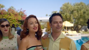 Olivia Wilde, en la foto junto a Nick Kroll, dijo que el film muestra a una heroína contemporánea.