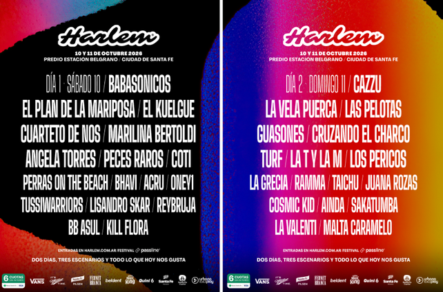 Harlem Festival 2026 devela su lineup por día