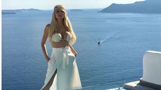 Las fotos calientes de Vicky Xipolitakis con su novio de viaje por las islas de Grecia