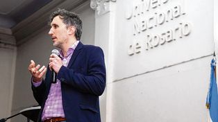 El economista Martín Rapetti participó de la conferencia Fabricar Futuro: industria, territorio y desarrollo.