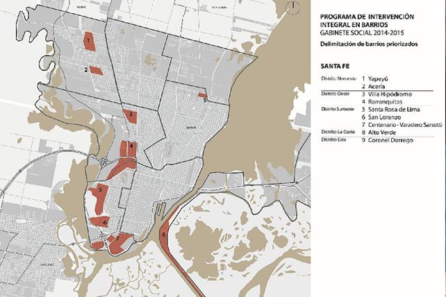 Obras y políticas sociales para mejorar la convivencia barrial