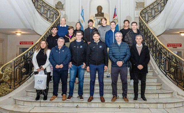 El gobernador Pullaro recibió a los protagonistas del AAT Challenger Santa Fe. El gobernador Pullaro recibió a los protagonistas del AAT Challenger Santa Fe.