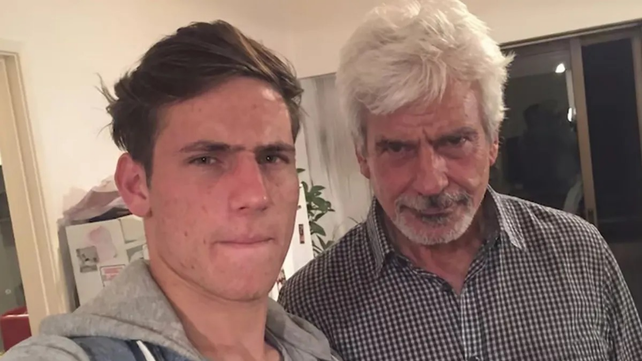 El youtuber Gaspi junto a su padre