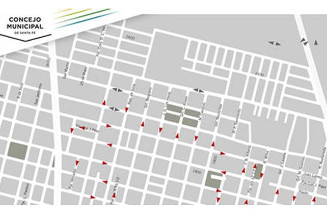 Aprobaron cambios circulatorios en Guadalupe Oeste y Coronel Dorrego