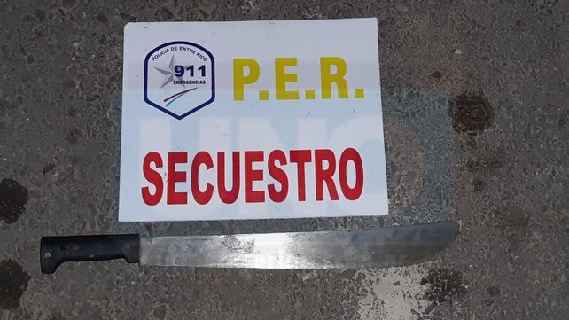 Al momento de ser aprehendido