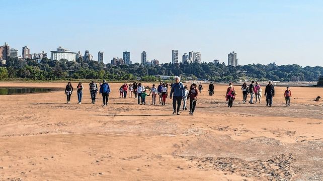 La bajante histórica del Paraná impulsó una nueva propuesta turística.