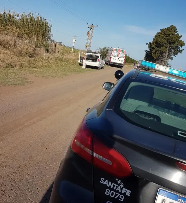 El lugar donde fue hallada Florencia, en las afueras de San Jorge.
