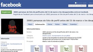 Proponen a los usuarios de Facebook quitar la foto del perfil el 24 de marzo