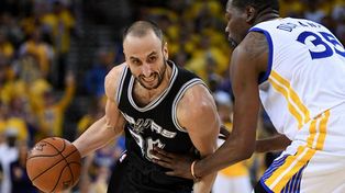 Ginóbili la rompió pero a San Antonio se le escapó el triunfo