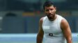 agüero salio al cruce de los rumores sobre su peso y se defendio con una foto hot