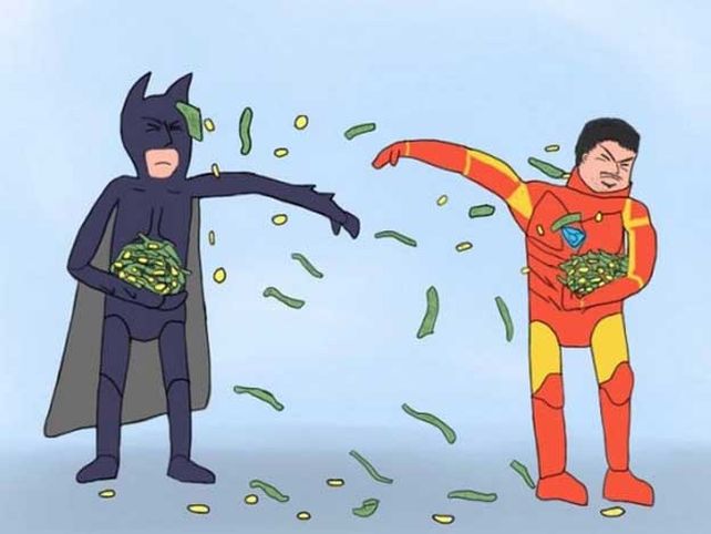 Quién tiene más plata? ¿Batman o Iron Man?