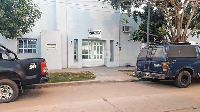 La Subcomisaría de Santa Rosa de Lima de donde estaba prófugo Goro La Subcomisaría de Santa Rosa de Lima de donde estaba prófugo Goro