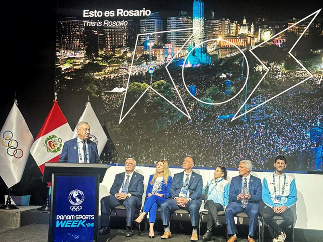 Javkin celebró la designación de Rosario como sede de los Juegos Panamericanos Junior 2029