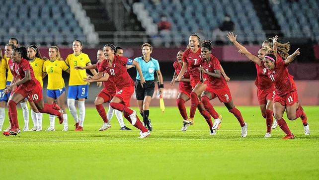 Juegos Olímpicos: Brasil perdió con Canadá y quedó fuera