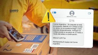 Alertan sobre estafa digital que invoca al Correo Argentino y busca robar datos personales.