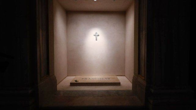 La tumba del papa Francisco