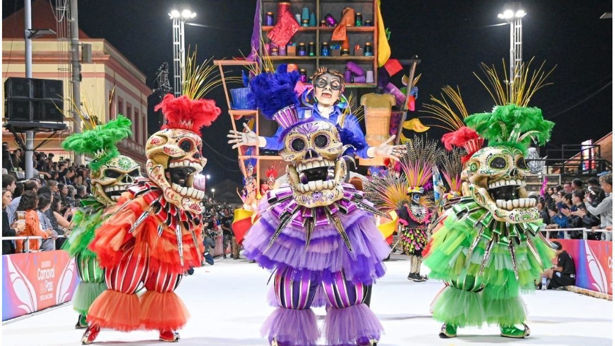Gran inicio de la Fiesta Nacional Carnaval del País