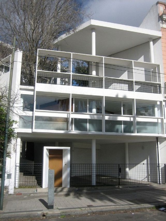 Única. La casa Curutchet reúne la esencia del arquitecto suizo.