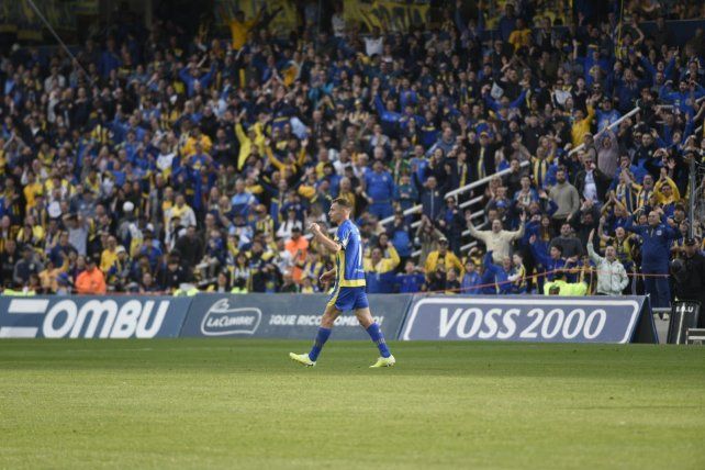 Marco Ruben festejó el gol
