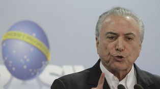 Acorralado. Temer afirma que nunca compró el silencio de nadie y que continuará al frente del Ejecutivo.