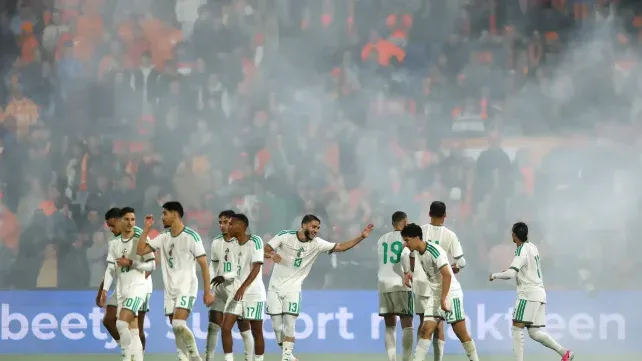 La selección de Argelia llega con mucha ilusión al debut ante Argentina. Le quieren ganar a Messi y después pedirle la camiseta.