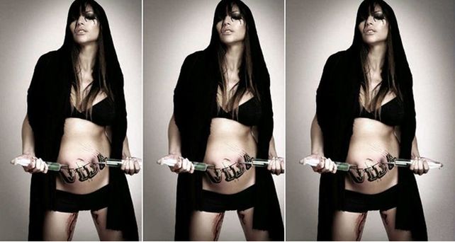 Pol&eacute;mica campa&ntilde;a fotogr&aacute;fica contra el aborto en el Congreso