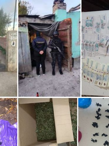 Nogoyá: detenidos y secuentro de drogas en allanamientos